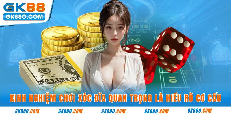 Kinh nghiệm chơi xóc đĩa quan trọng là hiểu rõ cơ cấu